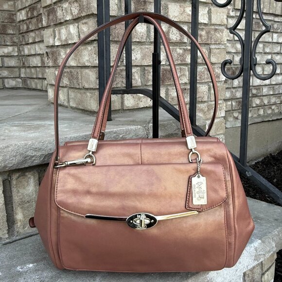 COACH MADISON MADELINE EAST WEST SATCHEL New Condition - Picture 1 of 16